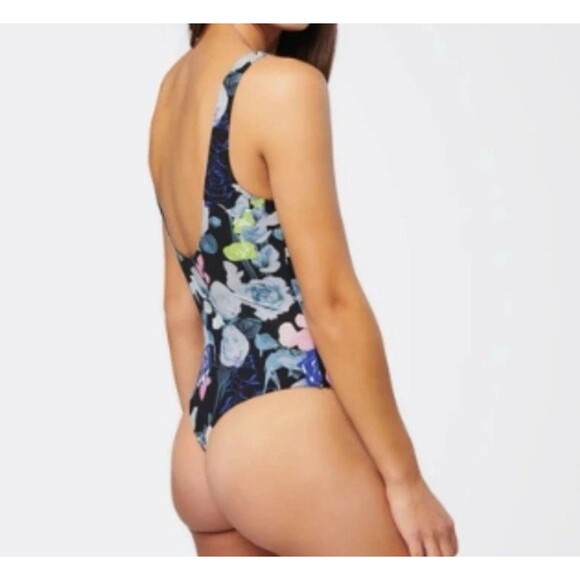 Stance Cute Floral Thong Body Suit Women’s Small NWT - Picture 1 of 11
